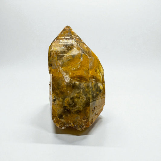 Golden Chlorite Quartz Crystal - Gilgit, Pakistan - 38g - 5x3x2 cm