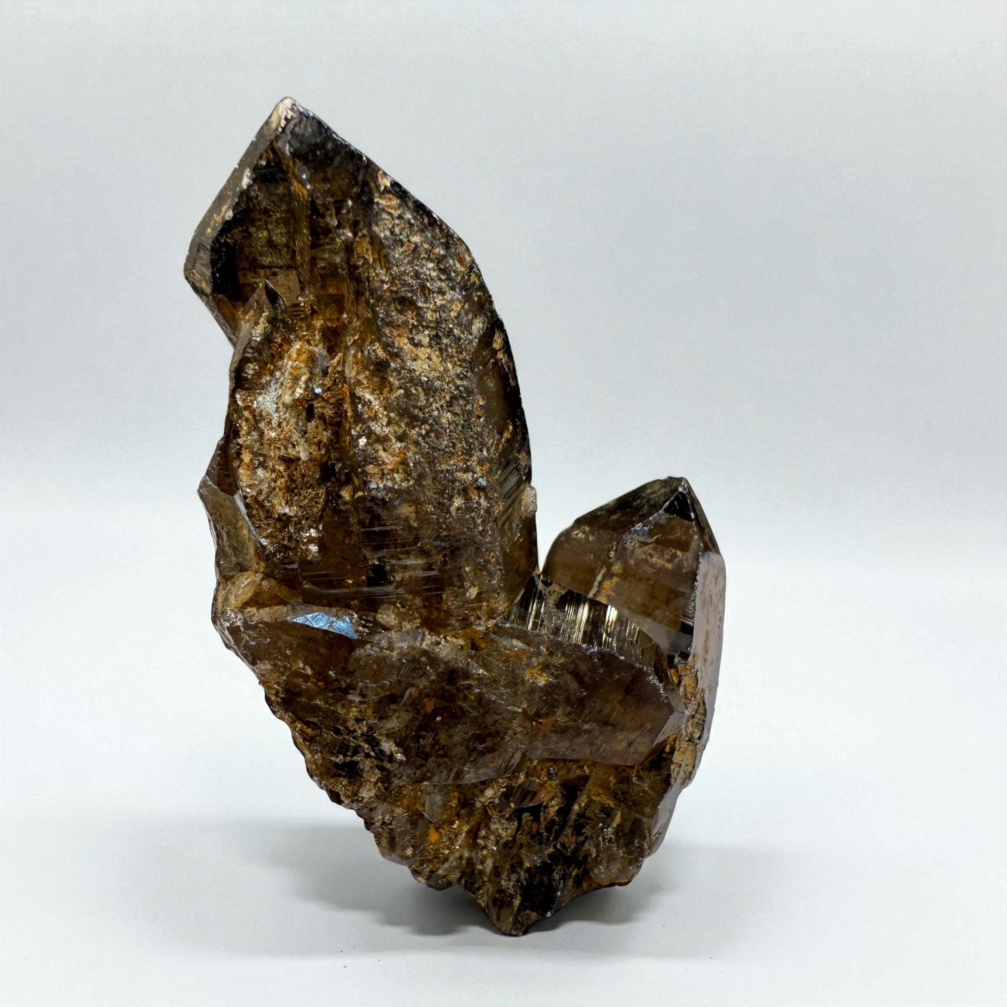 Smoky Quartz Gemstone Specimen - Skardu Pakistan - 46g - 6.5x4x2 cm
