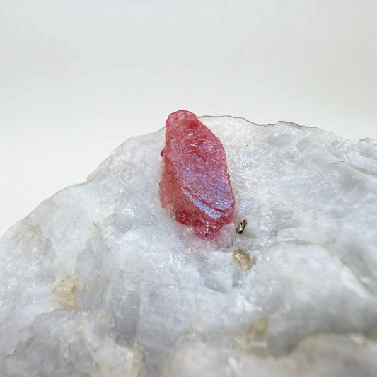 Natural Ruby Gemstone - Hunza, Pakistan - 114g - 7x4x3.5 cm