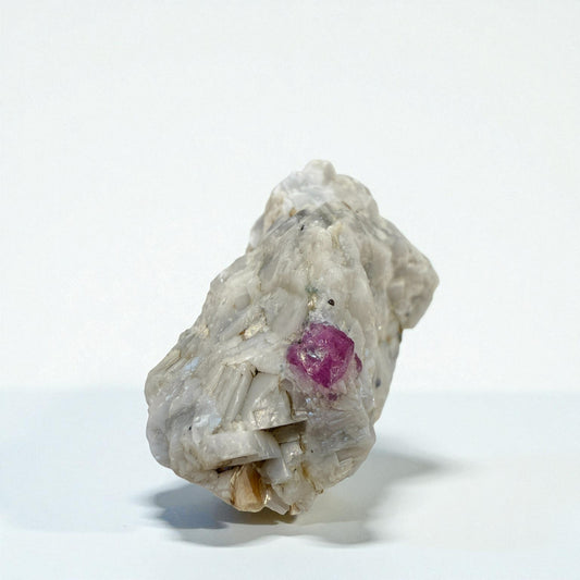 Natural Ruby Gemstone Specimen - Hunza, Pakistan - 18g - 4x2x2 cm