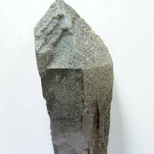 Chlorite Quartz Crystal from Gilgit | Stunning Natural Crystal for Collectors piece - 143g - 9.5x4x3.5 cm