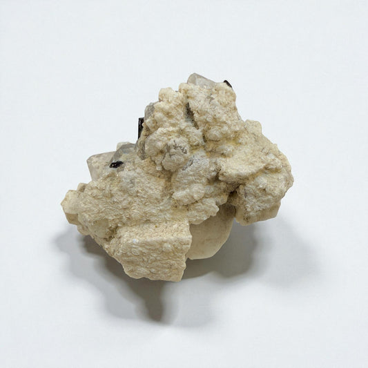 Black Tourmaline on Quartz - Skardu Pakistan - 36g - 4.5x3.5x3 cm