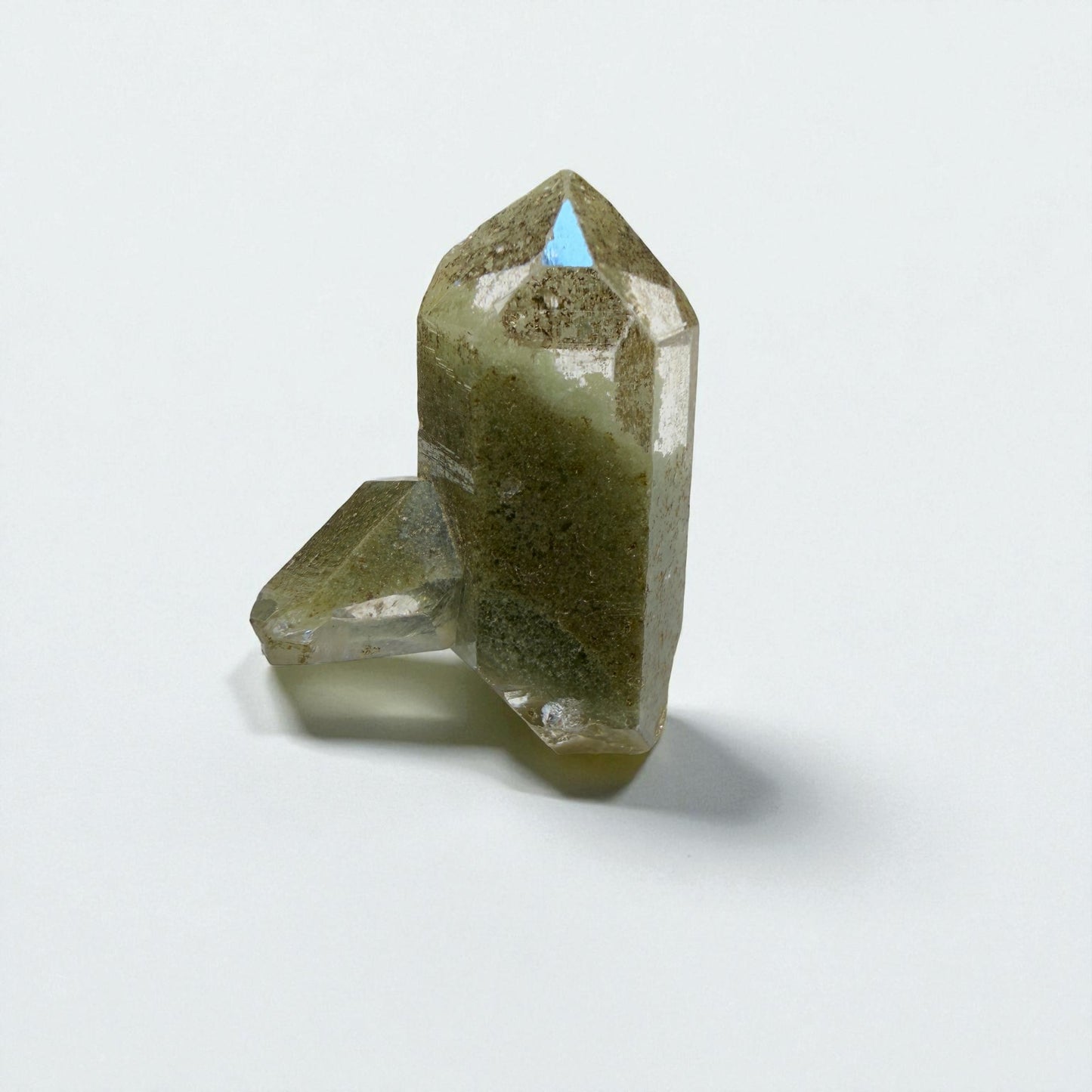 Chlorite Quartz Small Specimen - Skardu Pakistan - 7g - 3x2x1 cm