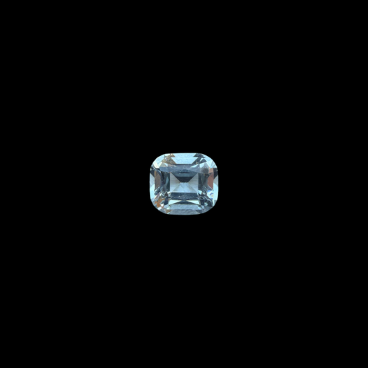 4.20 Carat Natural Aquamarine Loose Gemstone Cushion Cut - Pakistan