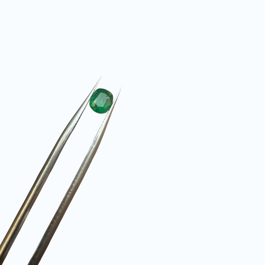 0.65 Carat Swat Emerald | Natural Cushion Cut Loose Gemstone