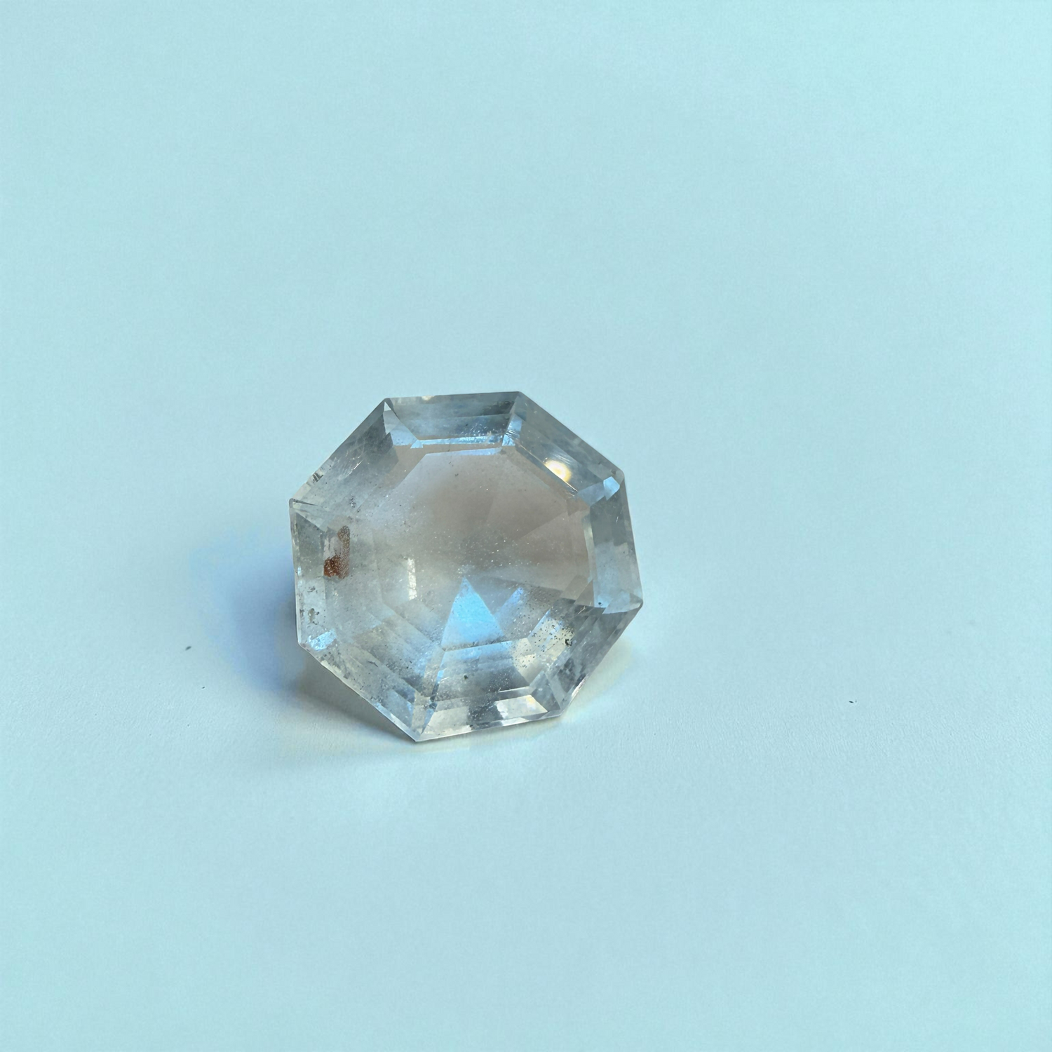 Faceted Aquamarine