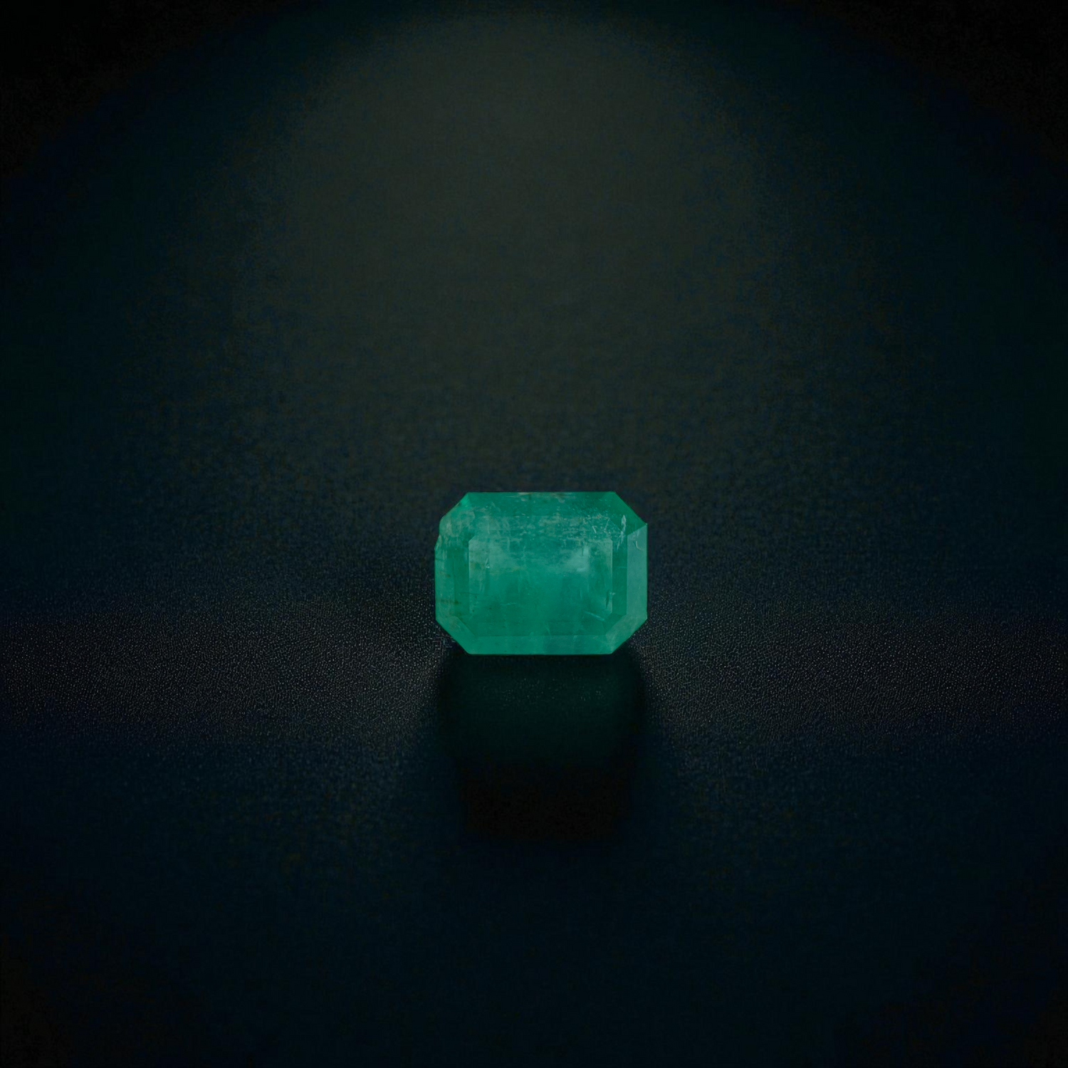 Faceted Emerald