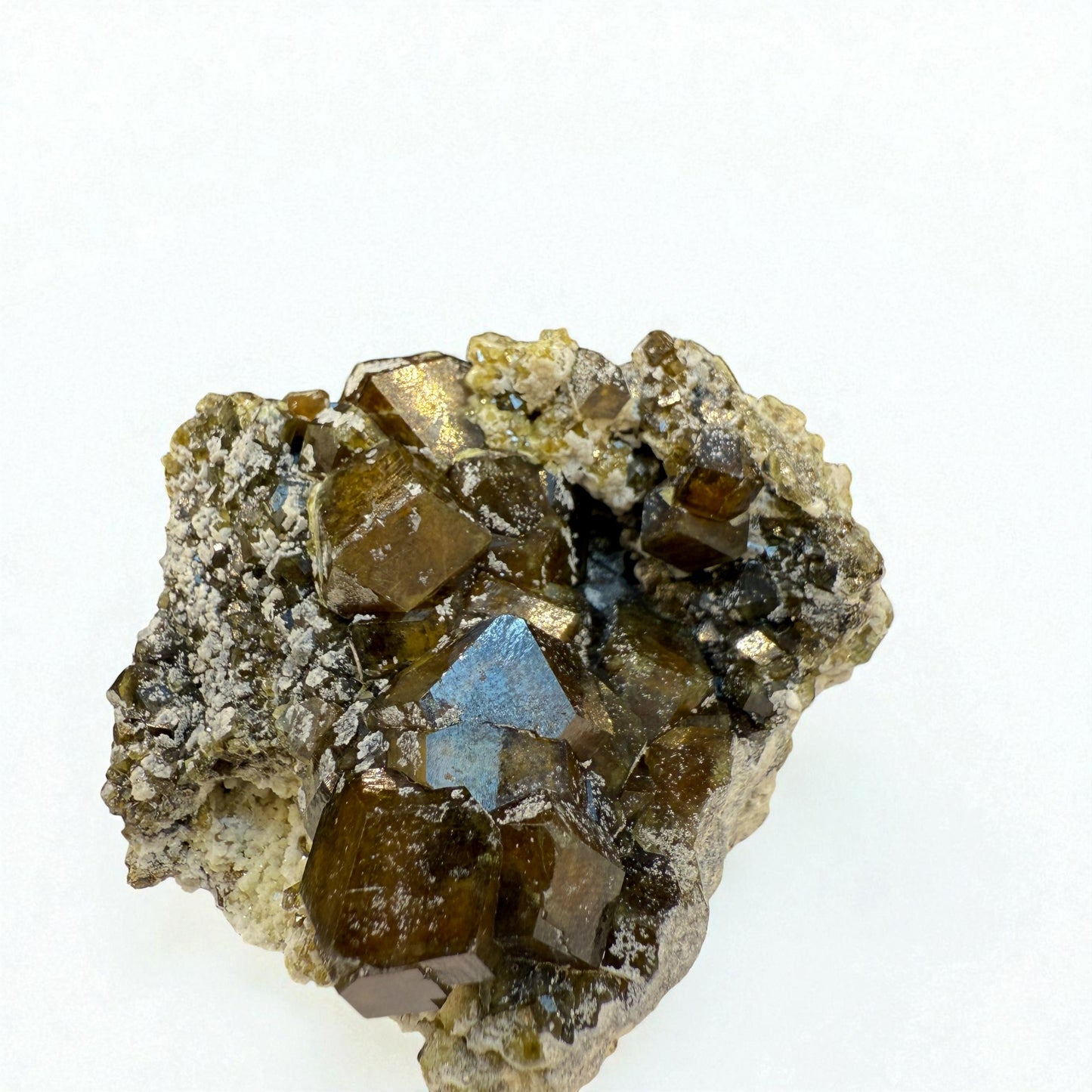 Andradite Garnet Specimen - Skardu Pakistan - 157g - 6.5x5.5X4