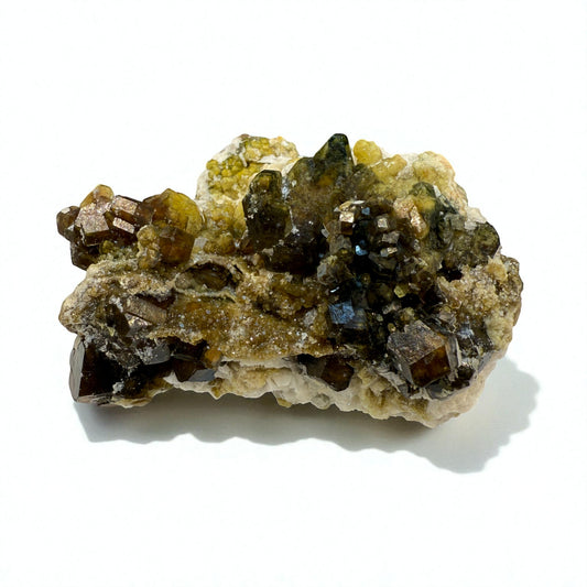 Andradite Garnet Specimen - Skardu Pakistan - 103g - 6.5x4.5x3 cm