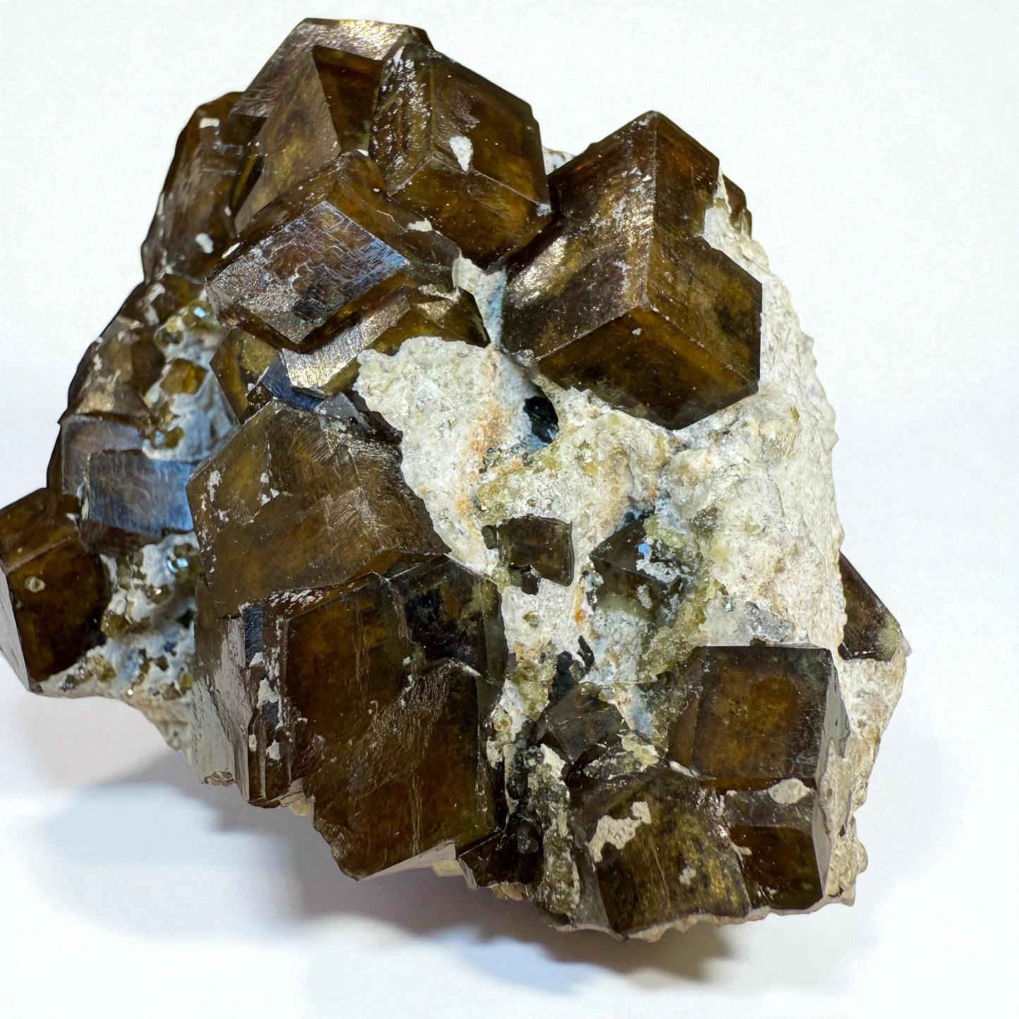 Andradite Garnet Mineral Specimen - Skardu Valley - 326 gram - 8x5x6cm