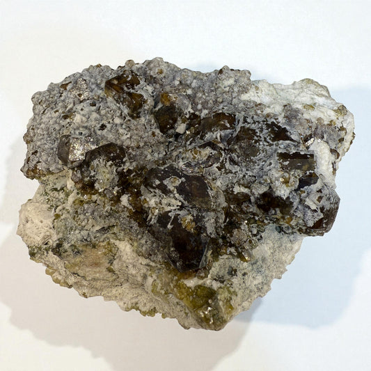 Andradite Garnet Specimen - Skardu Pakistan - 205g - 9x6x3 cm