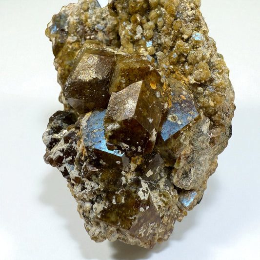 Andradite Garnet Specimen - Skardu Pakistan - 263 g - 7.7x7.2x4.7cm