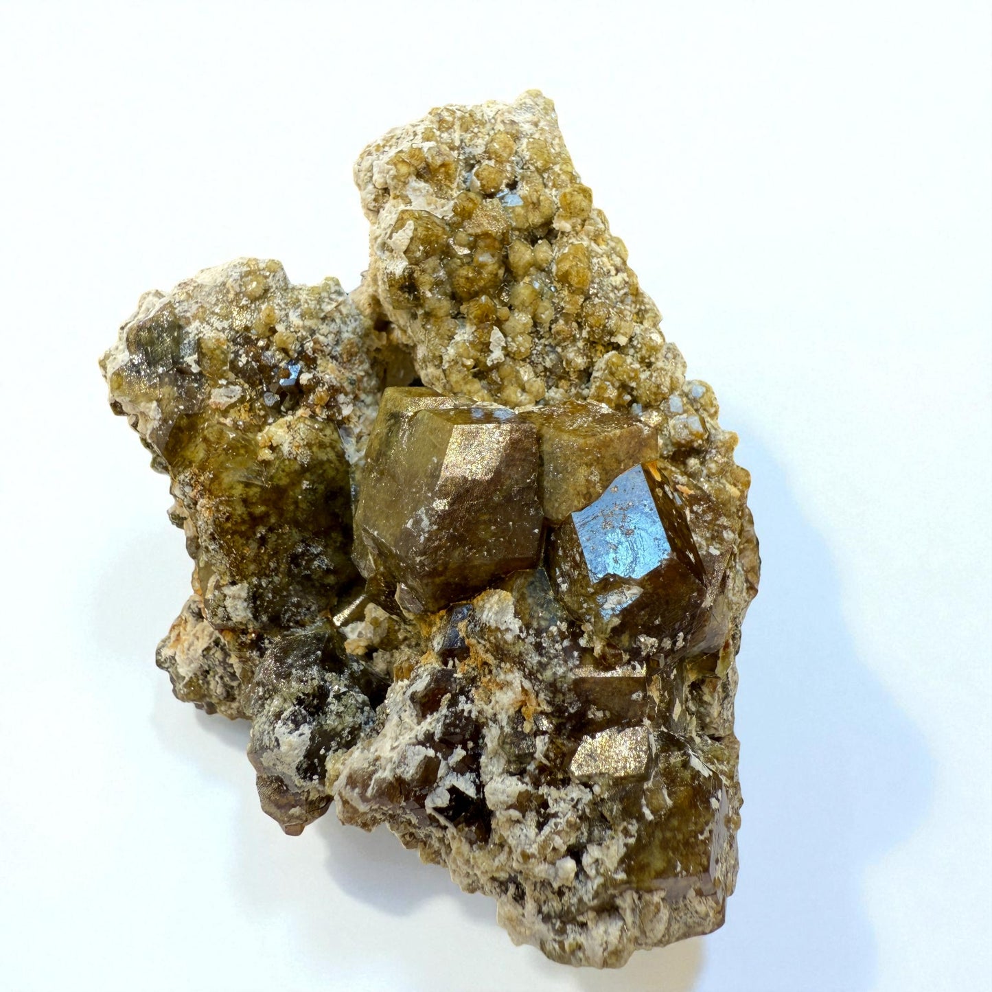 Andradite Garnet Specimen - Skardu Pakistan - 263 g - 7.7x7.2x4.7cm