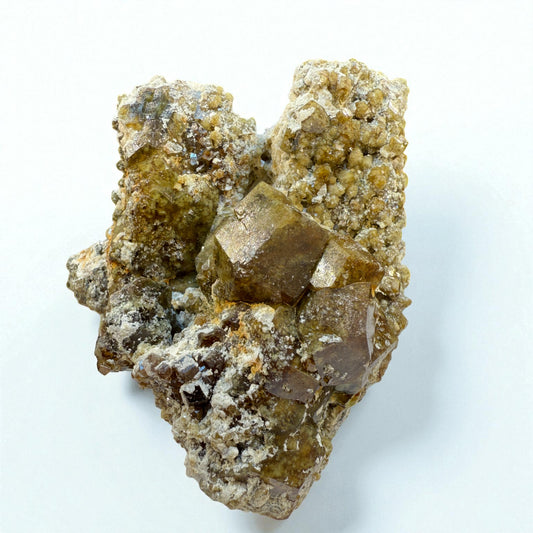 Andradite Garnet Specimen - Skardu Pakistan - 263 g - 7.7x7.2x4.7cm