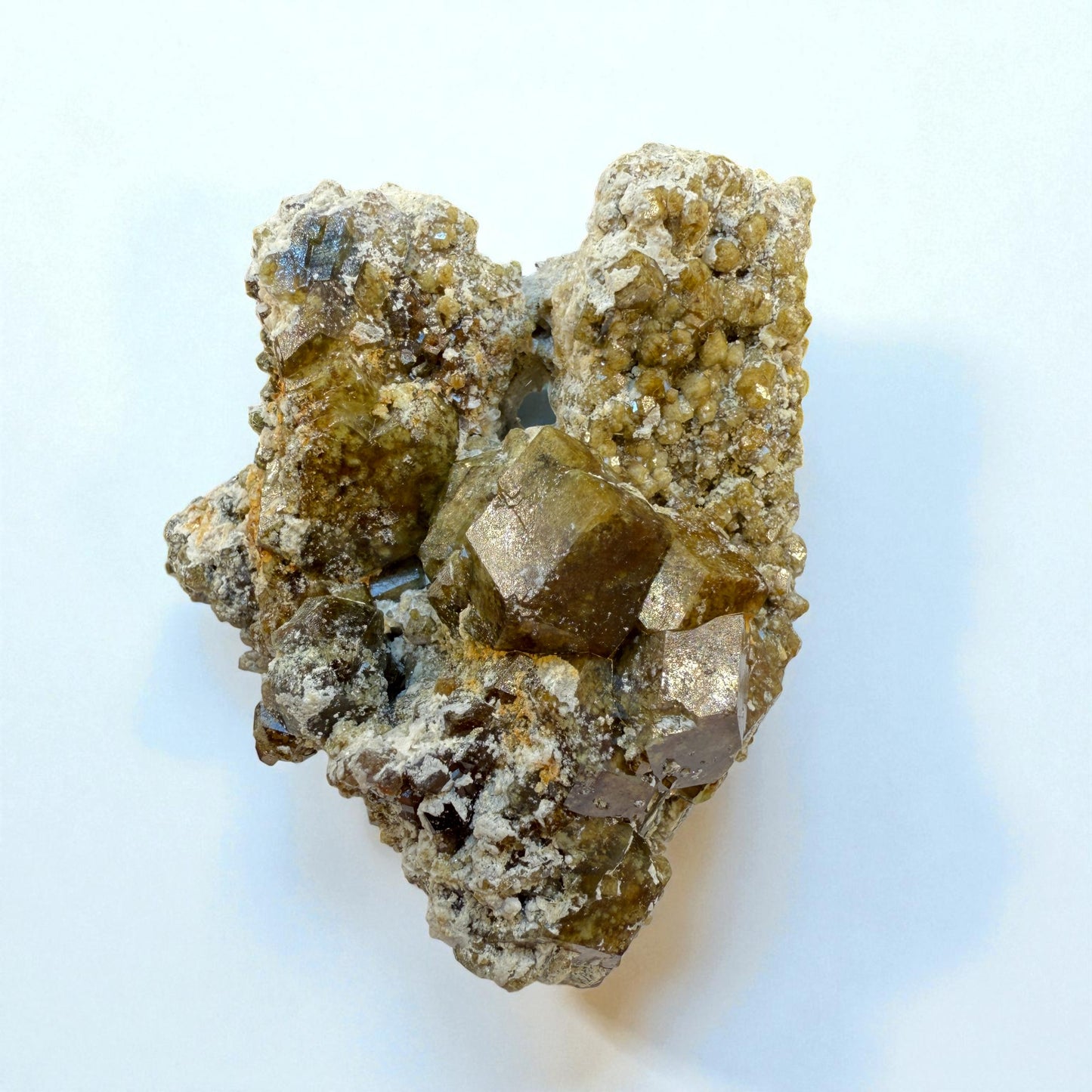 Andradite Garnet Specimen - Skardu Pakistan - 263 g - 7.7x7.2x4.7cm