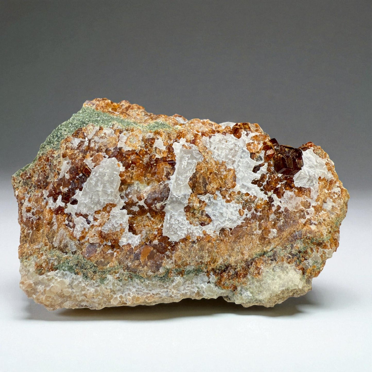 Spessartine Garnet on Matrix - Skardu Pakistan - 93 gram - 6.5x1.5x4cm