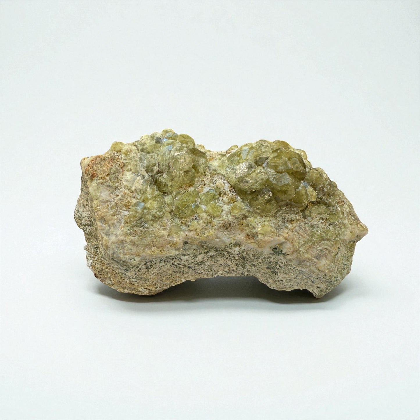 Andradite Grossular Garnet Cluster on Matrix |  16 gram 4.8x2.3x1 cm