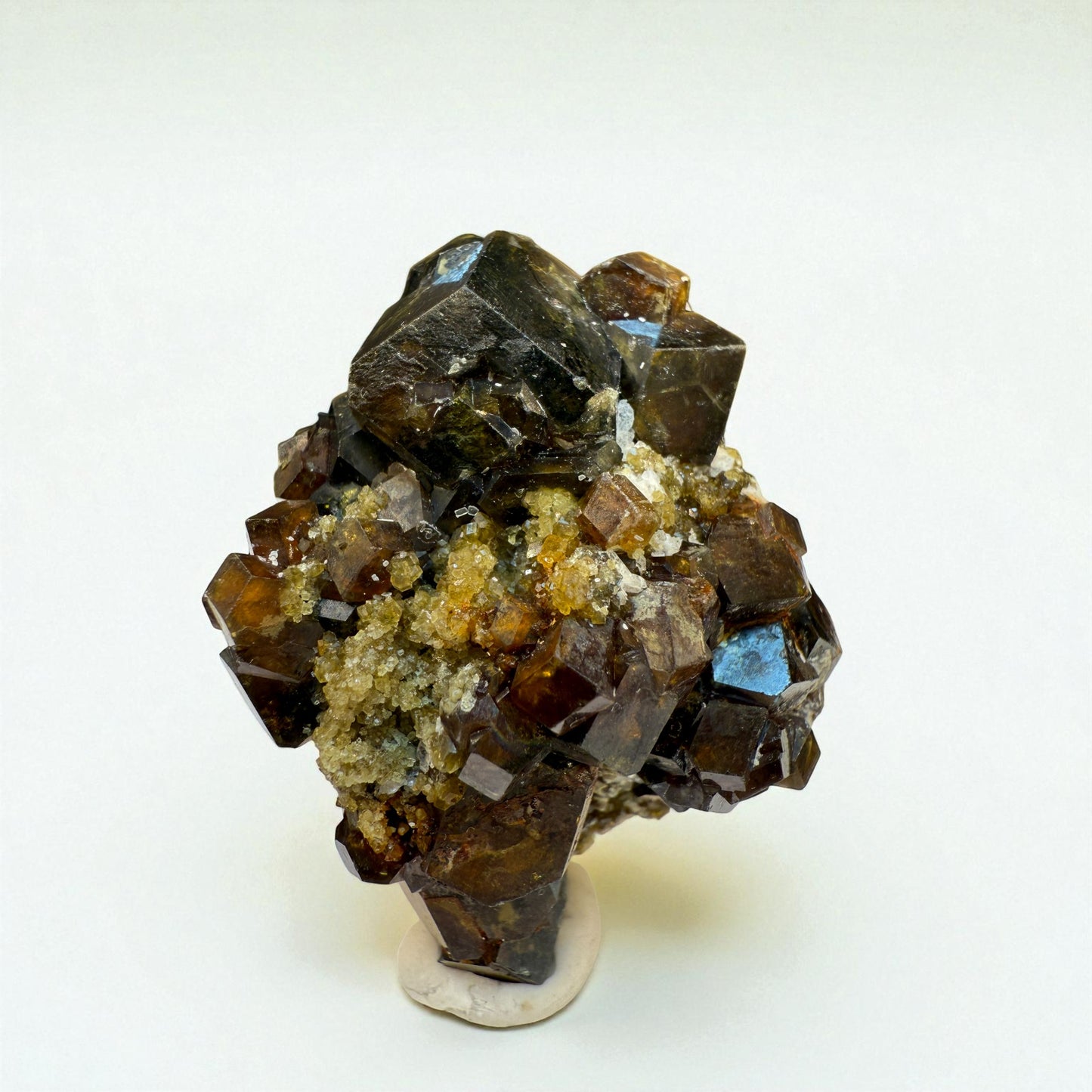 Andradite Garnet on Matrix  - Skardu Pakistan - 36 g - 4.5x3.5x1.5 cm