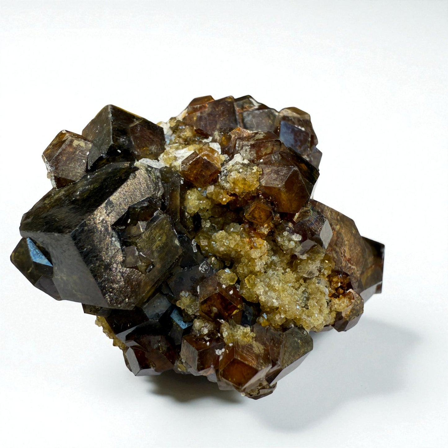 Andradite Garnet on Matrix  - Skardu Pakistan - 36 g - 4.5x3.5x1.5 cm