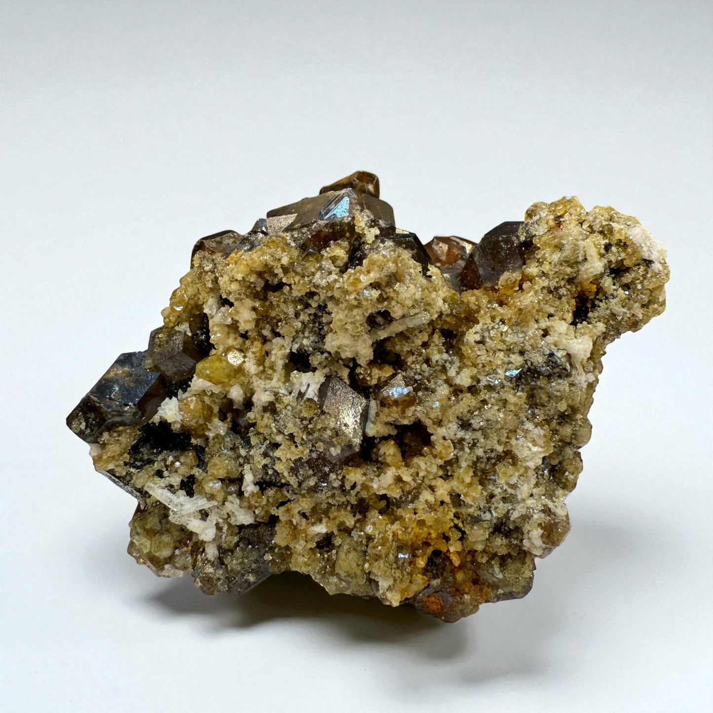 Andradite Garnet on Matrix  - Skardu Pakistan - 36 g - 4.5x3.5x1.5 cm