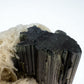 Black Tourmaline on Albite - Skardu Pakistan - 13g - 3.5x2.5x1.5 cm