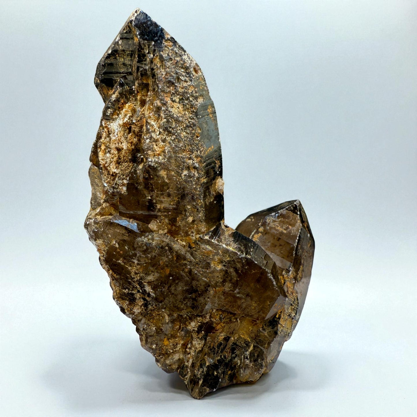 Smoky Quartz Gemstone Specimen - Skardu Pakistan - 46g - 6.5x4x2 cm