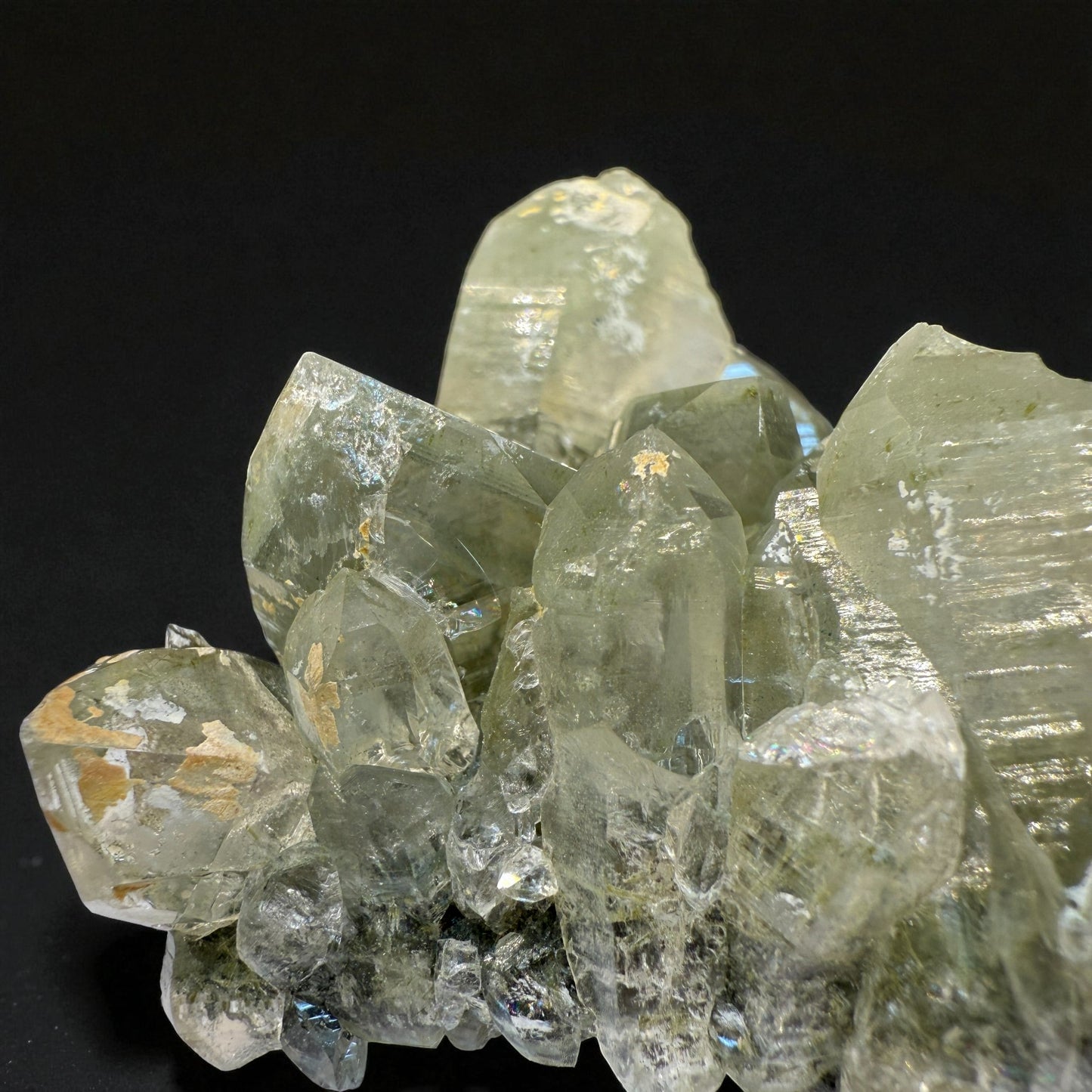 Chlorite Quartz Gemstone Specimen -Skardu Pakistan- 165g - 10x5.5x3 cm