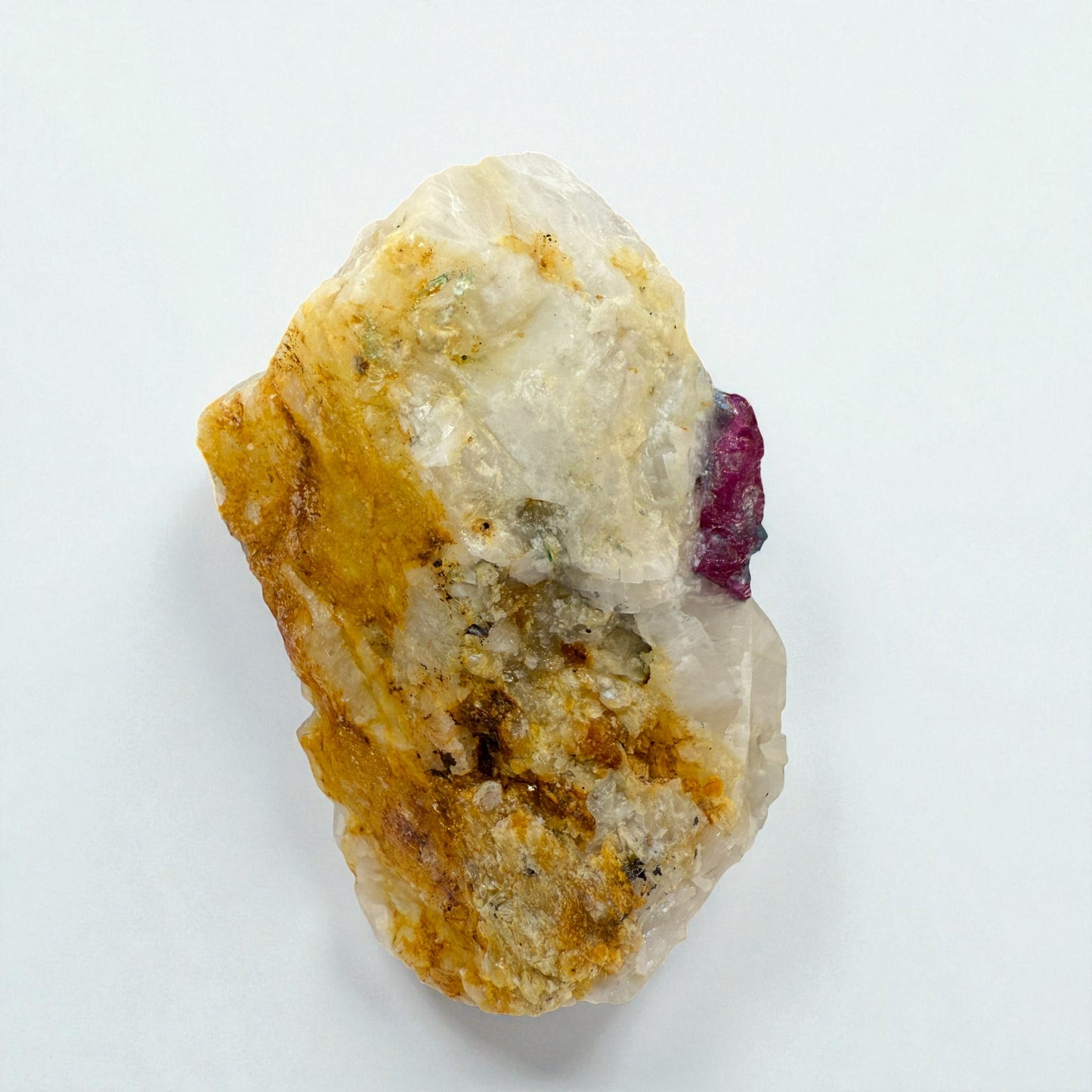 Natural Ruby Gemstone Specimen - Hunza, Pakistan - 106g - 6x4x4 cm