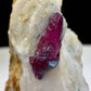 Natural Ruby Gemstone Specimen - Hunza, Pakistan - 106g - 6x4x4 cm