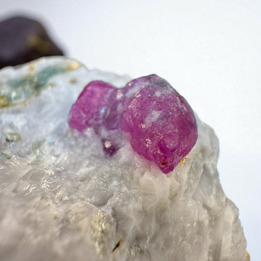 Natural Ruby Gemstone Specimen - Hunza, Pakistan - 5x4x3.5 cm