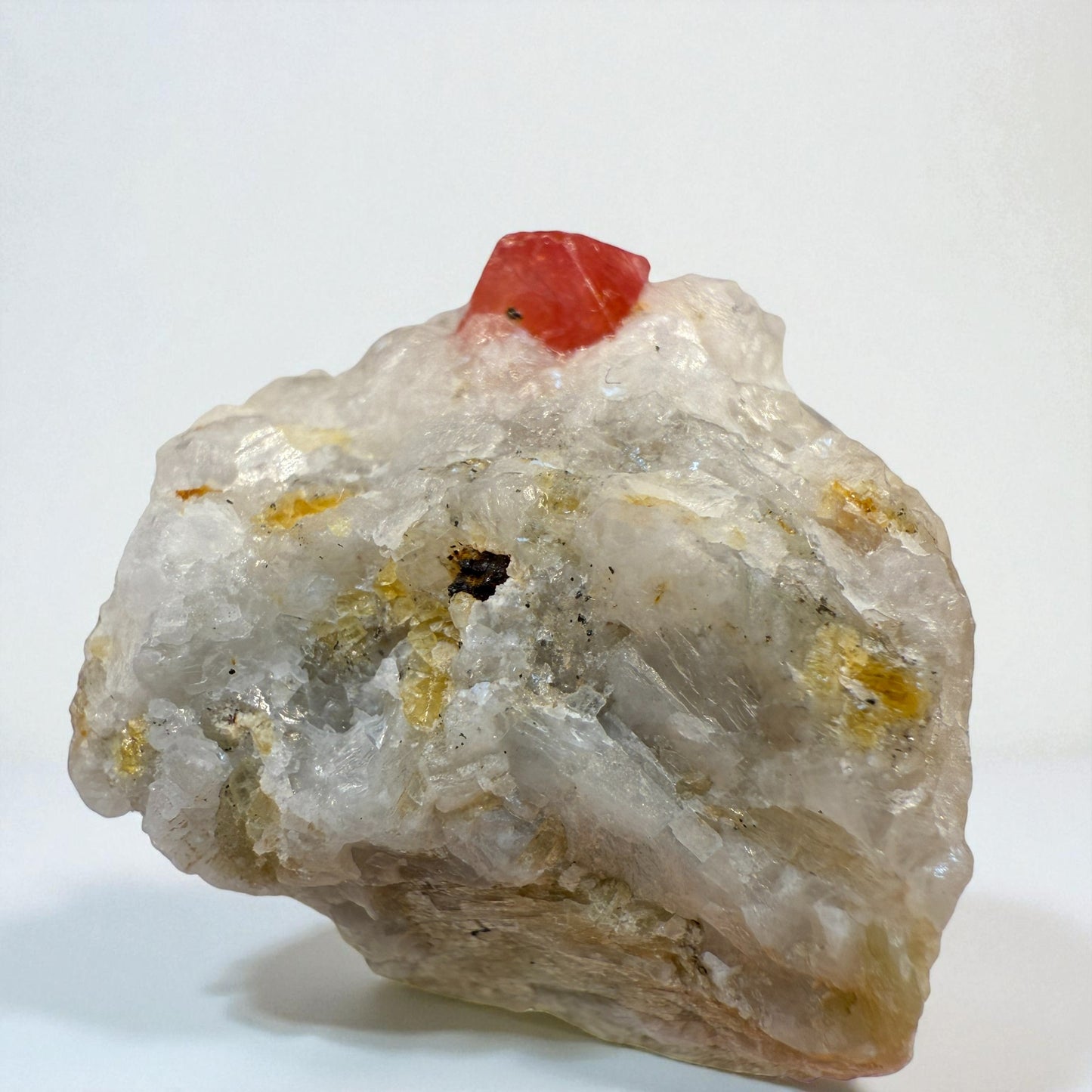 Natural Ruby Gemstone Specimen - Hunza, Pakistan - 18g - 3x2x2 cm