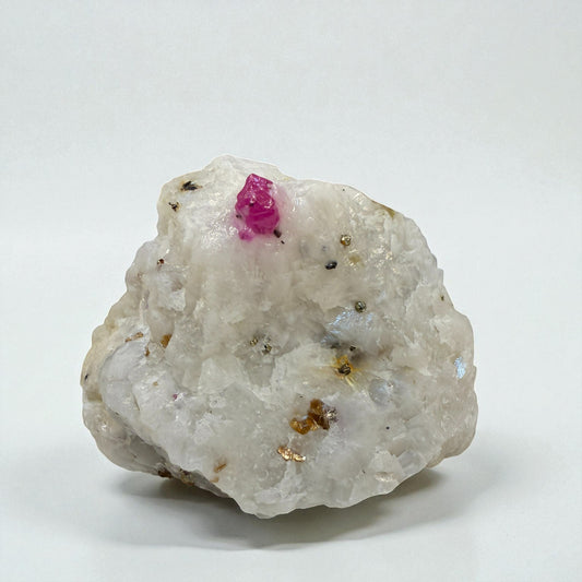 Natural Ruby Gemstone Specimen - Hunza, Pakistan - 23g - 4x2.5x2 cm