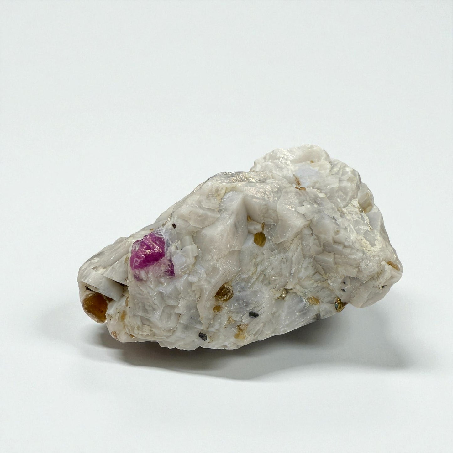 Natural Ruby Gemstone Specimen - Hunza, Pakistan - 18g - 4x2x2 cm