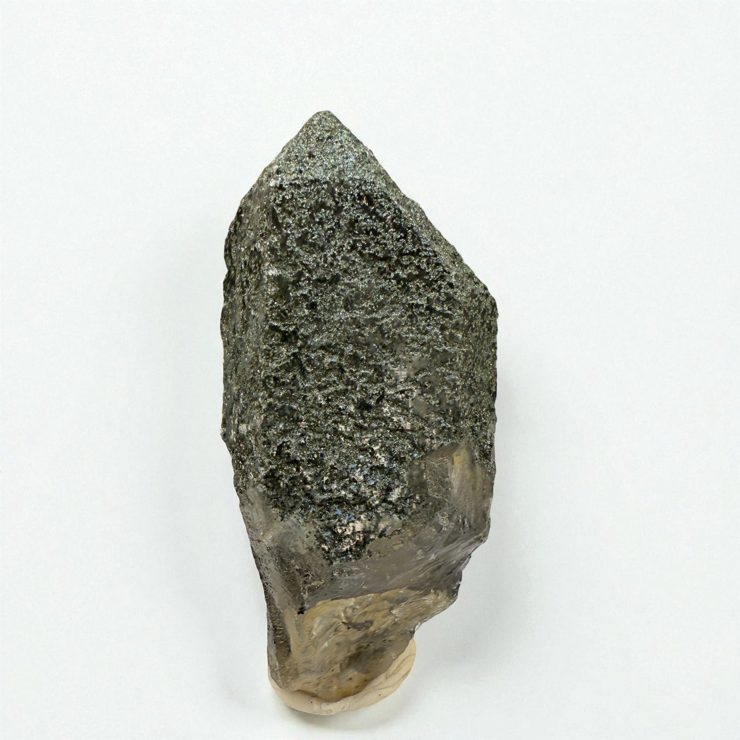 Chlorite Quartz Gemstone Specimens - Skardu Pakistan - 70g - 7x3.5x2.5 cm