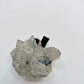Black Tourmaline on Quartz Crystal from Gilgit - 21g - 4x3x1.5 cm