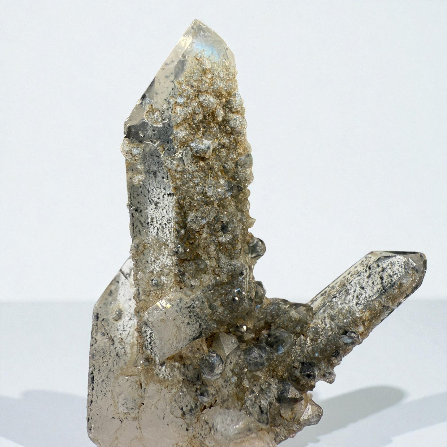 Chlorite Quartz Gemstone Specimen - Skardu Pakistan - 55g - 7x5x2 cm