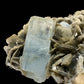 Aquamarine Crystal with Muscovite - Nagar Valley - 532g - 12x10x4 cm