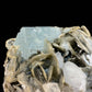 Aquamarine Crystal with Muscovite - Nagar Valley - 715g - 11x8.5x8 cm