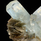 Aquamarine Crystal with Muscovite - Nagar Valley - 140g - 7x6.5x4.5 cm