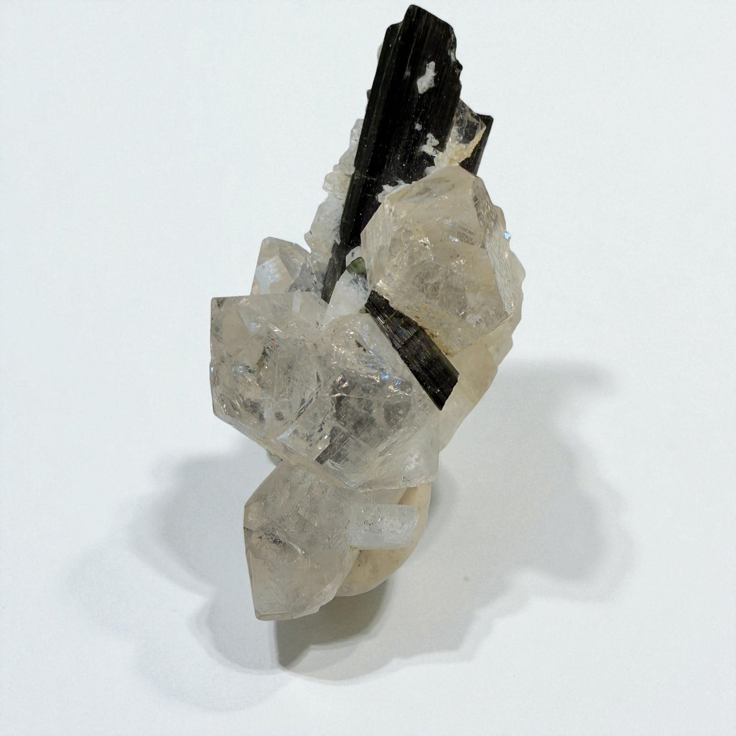 Black Tourmaline Quartz Crystal - Skardu Valley - 42g - 6x3x3 cm