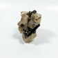 Black Tourmaline on Quartz - Skardu Pakistan - 39g - 4.5x3.5x2.5 cm