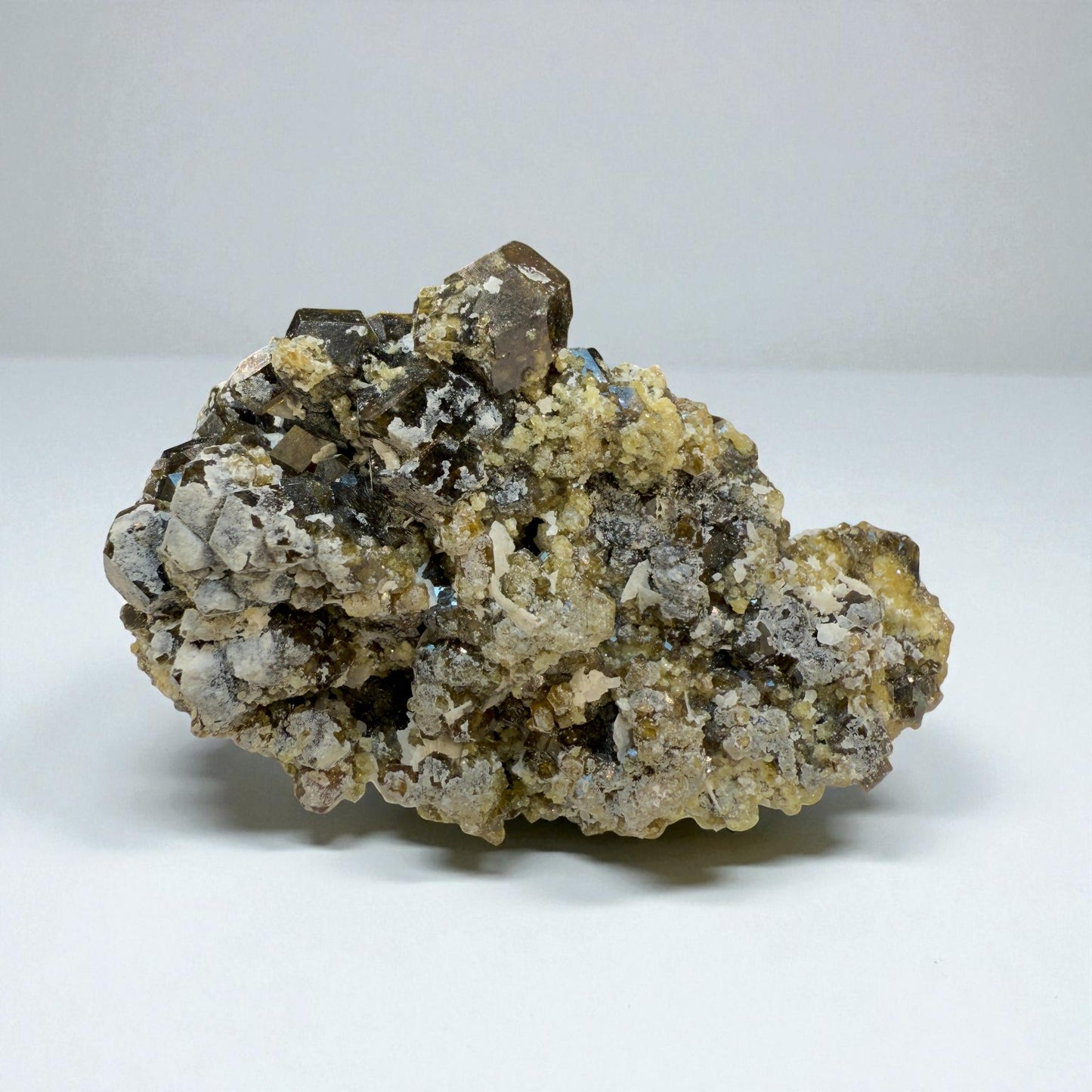 Andradite Garnet Cluster - Skardu Pakistan - 108 g - 7x4.5x4.5