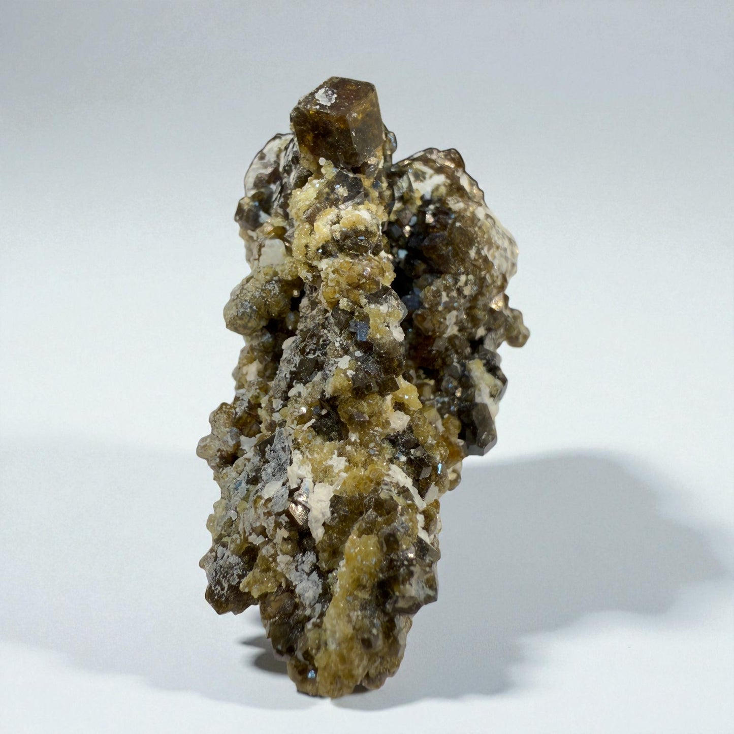 Andradite Garnet Cluster - Skardu Pakistan - 108 g - 7x4.5x4.5