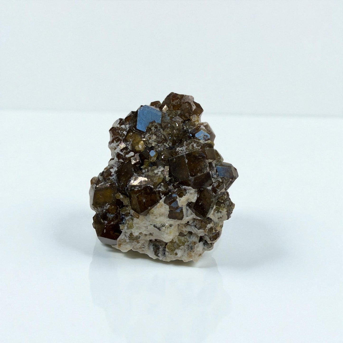 Andradite Garnet Cluster | Vibrant Collector Specimen - 40g - 3.5x3.2 cm