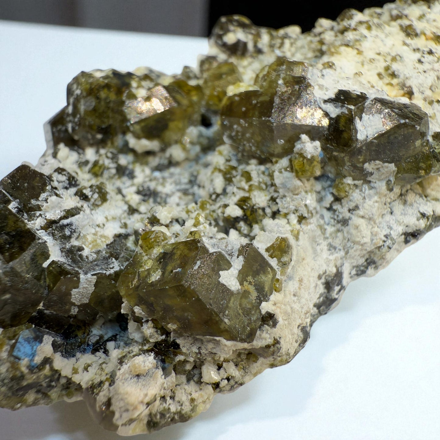 Andradite Garnet Specimen - Skardu Pakistan - 62g - 7x4x1.5 cm