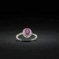 Deep Red Ruby Ring – Premium Oval Gemstone Design