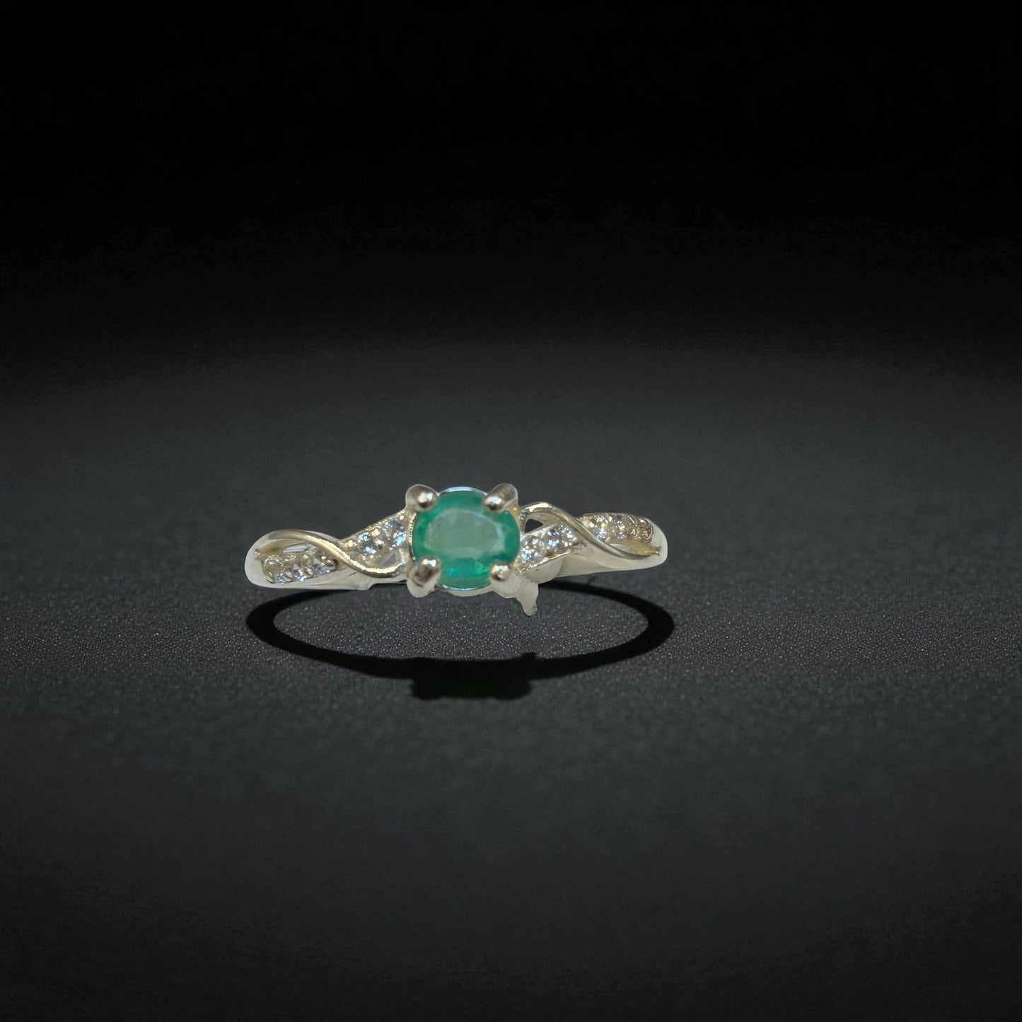 Natural Emerald Ring for Women