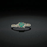 Natural Emerald Ring for Women