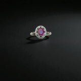 Natural Ruby Ring for Women - Engagement Ring