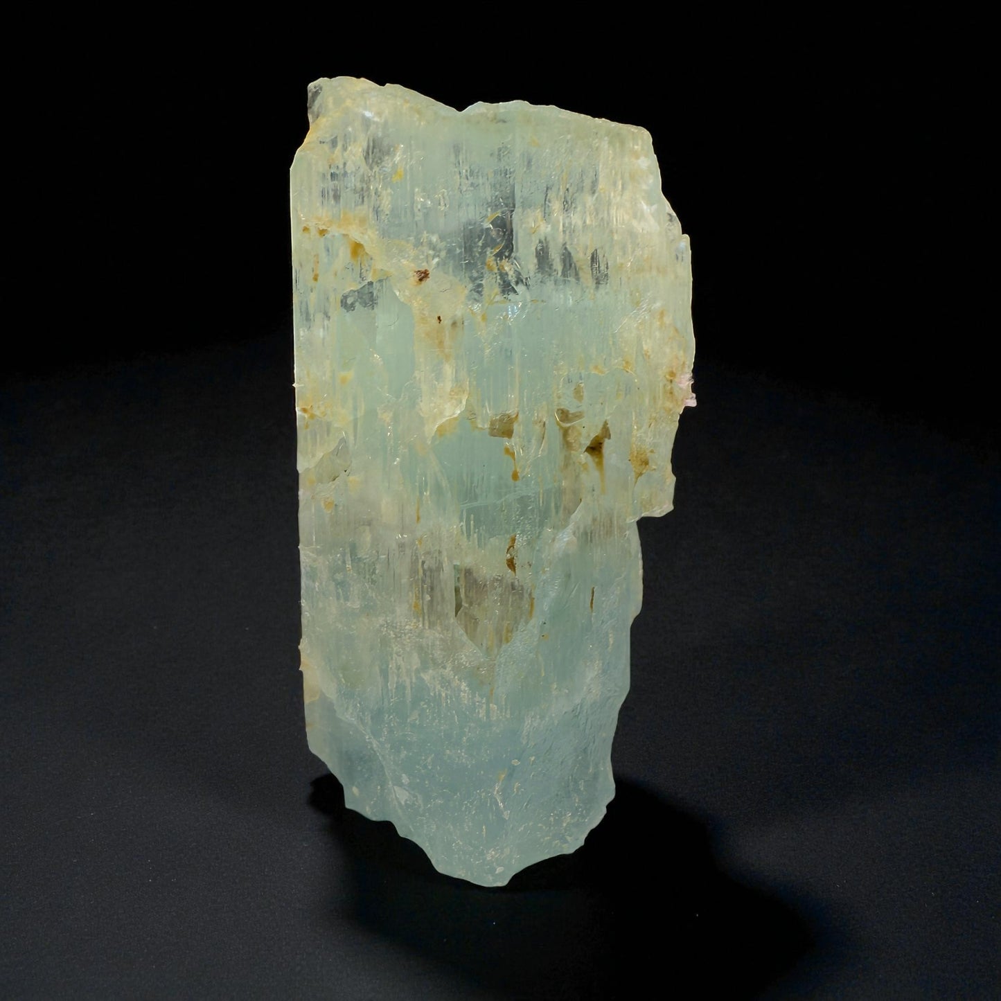 Water Etched Aquamarine Crystal - Nagar Valley - 55g - 5x3.2x2.5 cm